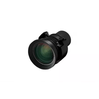 Projektoriaus objektyvas Epson ELPLW05, skirtas Pro L1500 / L1505, plataus priartinimo 1,0–1,4x, 1,45 kg, juodas
