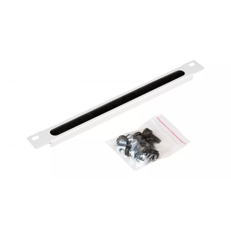 Kabelių valdymo skydelis EQUIP EZMB-10-G — metalinis, pilkas, 1U, 60 g