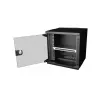 Kabelių valdymo skydelis EQUIP EZMB-10-G — metalinis, pilkas, 1U, 60 g