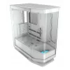 PC Midi Tower korpusas Cougar FV270 — baltas, palaiko ATX/ EATX/ Micro-ITX, 2×3,5 colio + 2×2,5 colio, 120/140 mm ventiliatorius