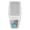 PC Midi Tower korpusas Cougar FV270 — baltas, palaiko ATX/ EATX/ Micro-ITX, 2×3,5 colio + 2×2,5 colio, 120/140 mm ventiliatorius