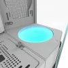PC Midi Tower korpusas Cougar FV270 — baltas, palaiko ATX/ EATX/ Micro-ITX, 2×3,5 colio + 2×2,5 colio, 120/140 mm ventiliatorius