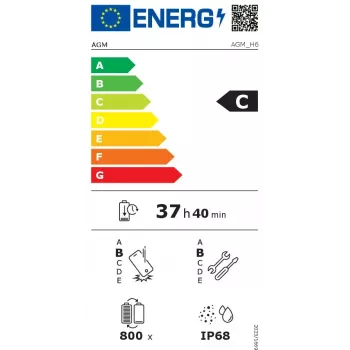 Išmanusis telefonas AGM H6 6,56 colio 8 GB 256 GB juodas