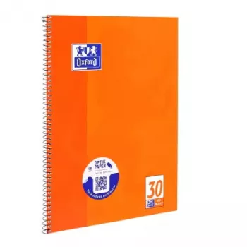 Rašomasis sąsiuvinis Oxford 100050359 A4 80 lapų oranžinis