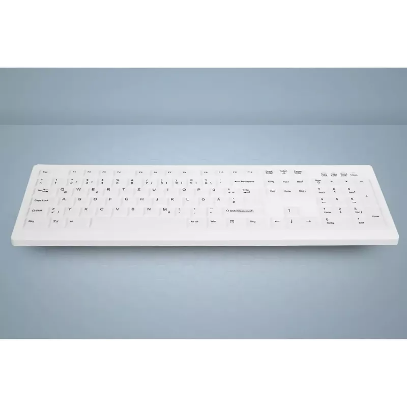 Contour Design Active Key AK-C8100FA-UVS-W/GE klaviatūra Medicininė USB QWERTY UK anglų Balta