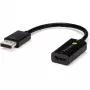 Techly IADAP DP-HDMIF8K vaizdo kabelio adapteris 0,2 m DisplayPort HDMI Type A (Standard) juodas