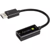 Techly IADAP DP-HDMIF8K vaizdo kabelio adapteris 0,2 m DisplayPort HDMI Type A (Standard) juodas