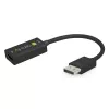 Techly IADAP DP-HDMIF8K vaizdo kabelio adapteris 0,2 m DisplayPort HDMI Type A (Standard) juodas