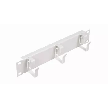 Kabelių žiedas EQUIP EZMR-10-G 19 colių stovui, metalinis korpusas, baltas