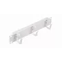 Kabelių žiedas EQUIP EZMR-10-G 19 colių stovui, metalinis korpusas, baltas
