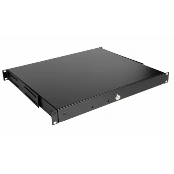Stalčių blokas Equip EZD-1-B Užrakinamas stalčius 19 inch 1U Juodas