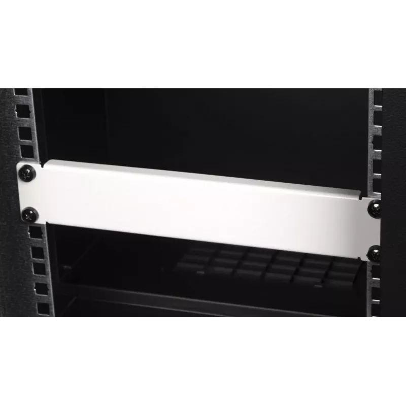 Stovo tuščia panelė EQUIP EZBP-10-G, metalinė, pilka, 1U, 123 g