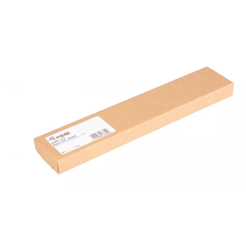 Stovo tuščia panelė EQUIP EZBP-10-G, metalinė, pilka, 1U, 123 g