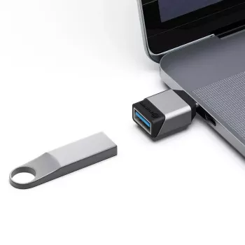 ALOGIC ULCAMN-SGR USB C į USB A lyčių adapteris