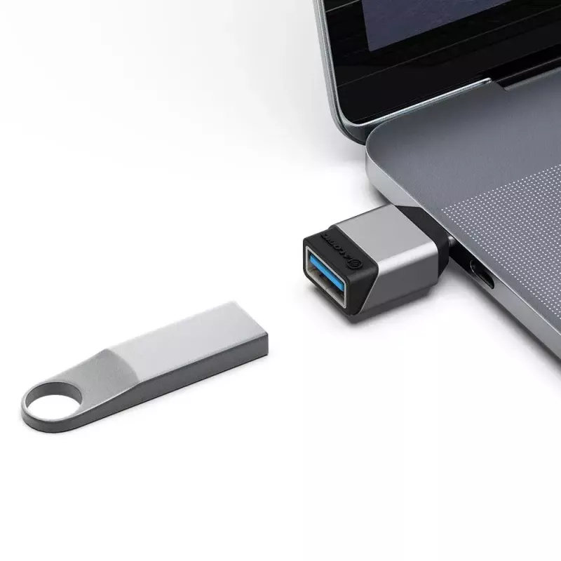 ALOGIC ULCAMN-SGR USB C į USB A lyčių adapteris