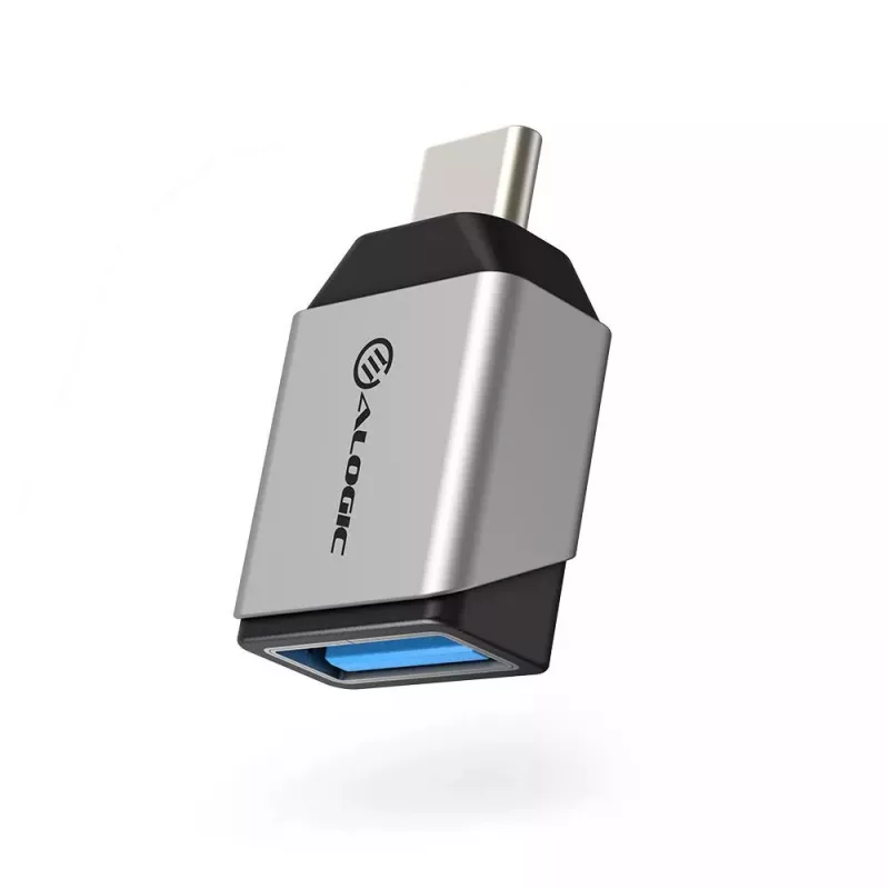 ALOGIC ULCAMN-SGR USB C į USB A lyčių adapteris
