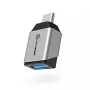 ALOGIC ULCAMN-SGR USB C į USB A lyčių adapteris