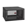 APC NetShelter WX AR106SH6, 6U, 19 colių pataisų spinta, montavimas ant sienos, iš anksto surinkta, 600 mm gylio