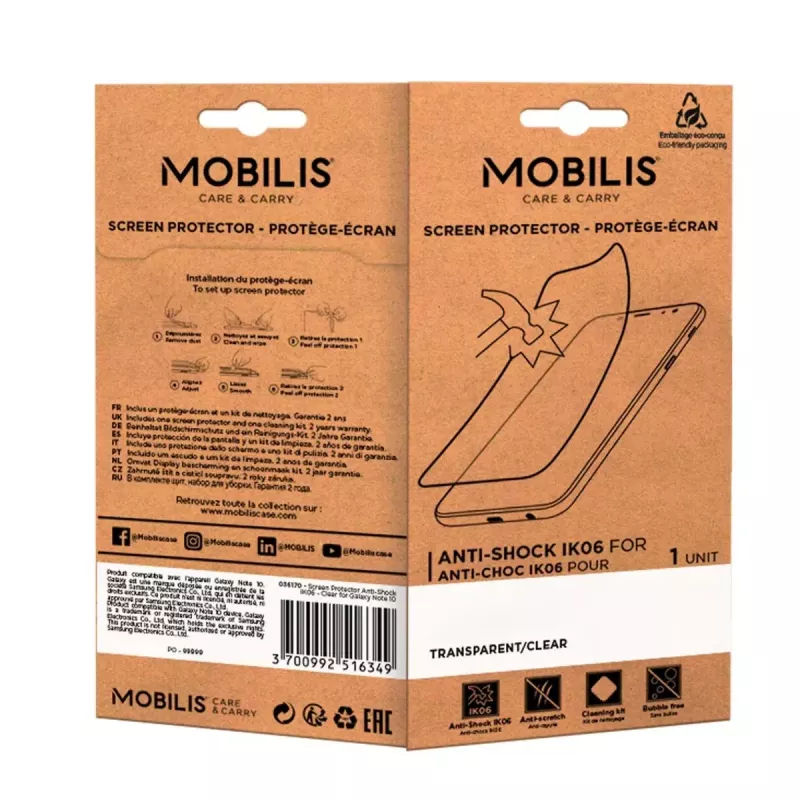 Ekrano apsauginė plėvelė Zebra TC21/26 Mobilis 036207