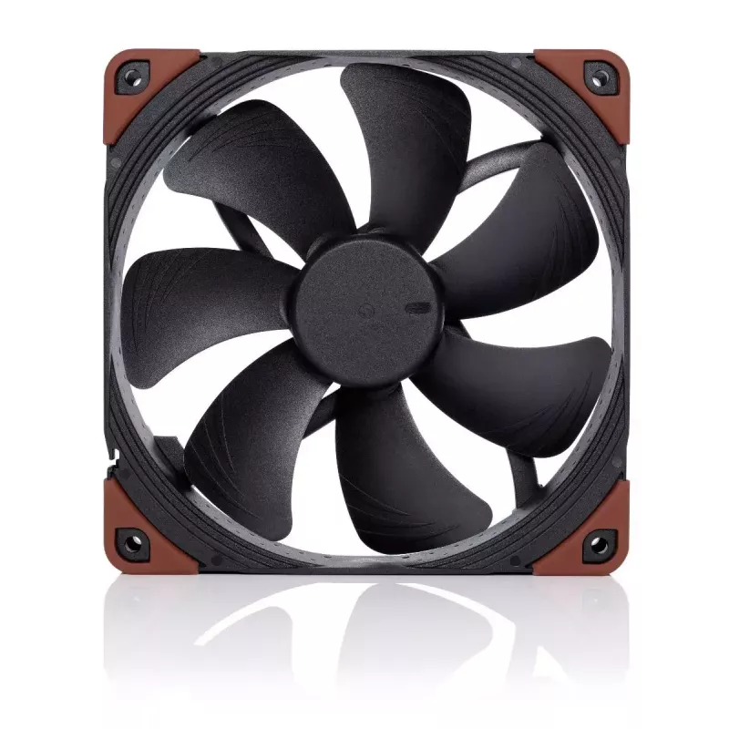 Ventiliatorius Noctua NF-A14 14 cm 500–2000 RPM juodos ir rudos spalvos