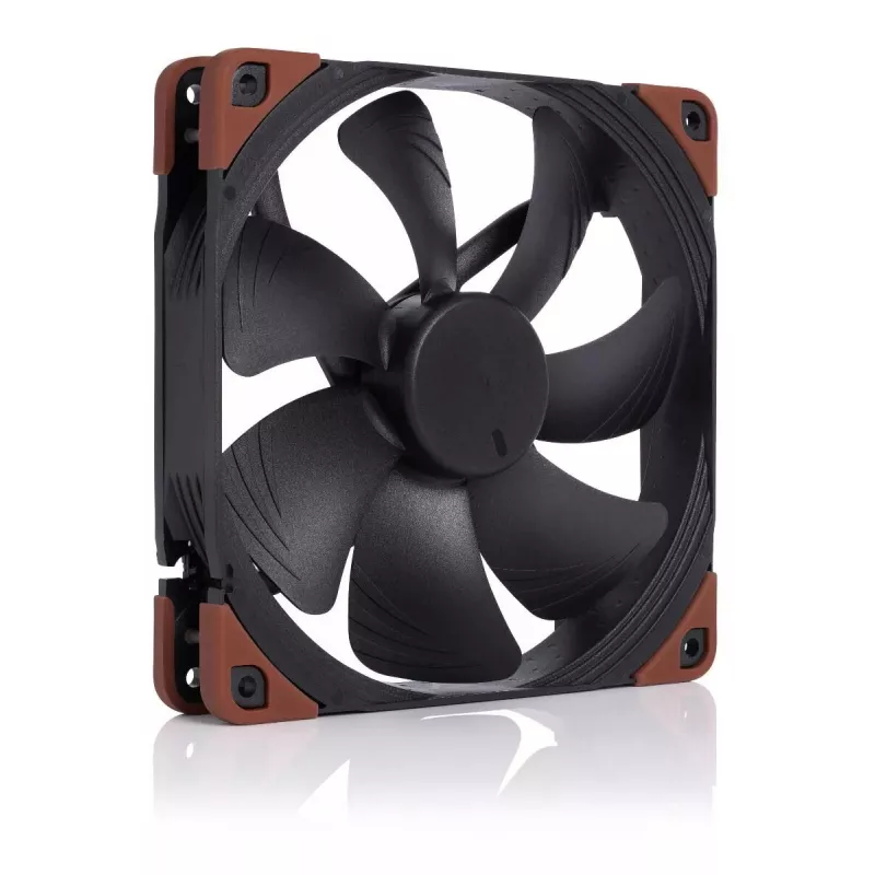 Ventiliatorius Noctua NF-A14 14 cm 500–2000 RPM juodos ir rudos spalvos
