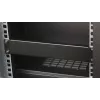 Užpildoma panelė EQUIP EZBP-10-B — metalinė, juoda, 1U, 123 g