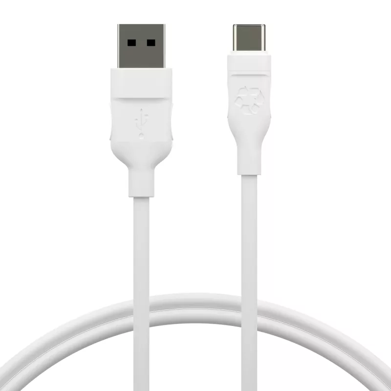 dbramante1928 re-charge Pro - Kabelis 2,5 m USB-A į USB-C - W, 2,5 m, USB A, USB C, USB 2.0, 0,48 Gbit/s, Balta