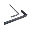 RGB Light Enhancement Kit ASUS TUF GAMING GT502 Horizon — ARGB 3-pin, 5 V, 1,44 A, magnetinis tvirtinimas, suderinamas su Midi Tower, juodas