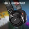 Ausinės Corsair HS35 v2 laidinės žaidimų mėlynos 1,8 m laidas 470 g