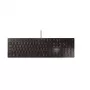 CHERRY KC 6000 plonas klaviatūra Universali USB AZERTY Belgijos juoda