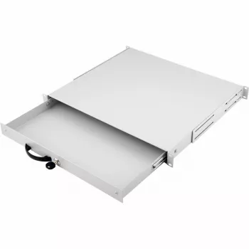 Stalčių blokas Equip Lockable Drawer 19' 1U RAL7035 pilka šviesiai pilka