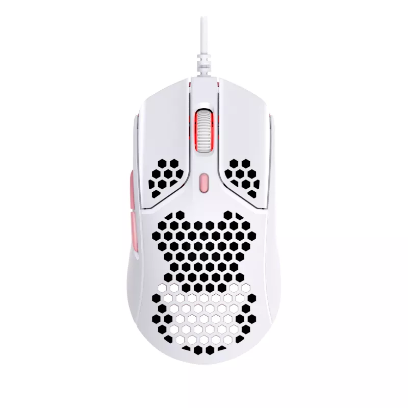 HyperX Pulsefire Haste - Žaidimų pelė (Balta-Rožinė)