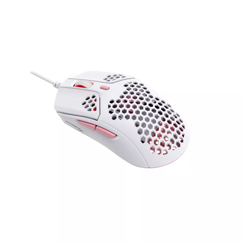 HyperX Pulsefire Haste - Žaidimų pelė (Balta-Rožinė)