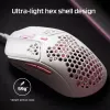 HyperX Pulsefire Haste - Žaidimų pelė (Balta-Rožinė)