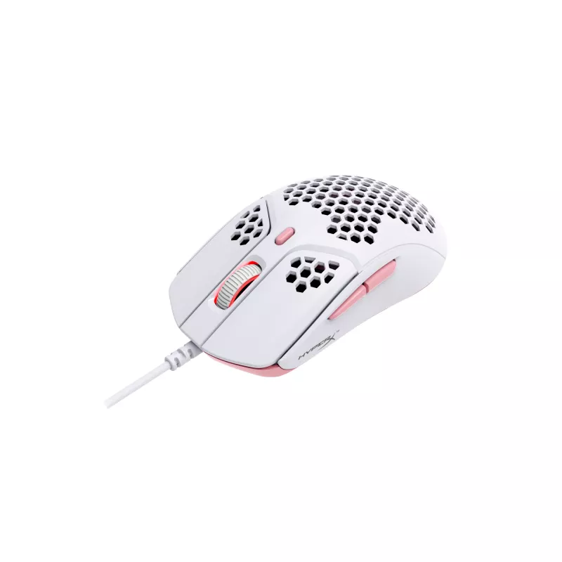 HyperX Pulsefire Haste - Žaidimų pelė (Balta-Rožinė)