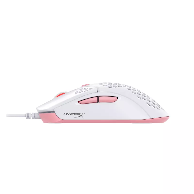 HyperX Pulsefire Haste - Žaidimų pelė (Balta-Rožinė)