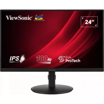 Viewsonic Display VG2408A kompiuterio monitorius 61 cm (24 col.) 1920 x 1080 pikselių Full HD LED juodas