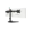 Kensington SmartFit Ergo laisvai pastatomas dviejų monitorių stovas, laisvai pastatomas, 20 kg, 68,6 cm (27 col.), 100 x 100 mm, aukščio reguliavimas, juodas