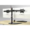 Kensington SmartFit Ergo laisvai pastatomas dviejų monitorių stovas, laisvai pastatomas, 20 kg, 68,6 cm (27 col.), 100 x 100 mm, aukščio reguliavimas, juodas