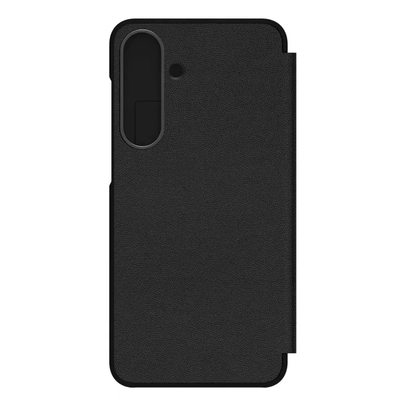 Flip dėklas Samsung Galaxy S25 FE 6,7 col. juodas vienspalvis