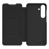 Flip dėklas Samsung Galaxy S25 FE 6,7 col. juodas vienspalvis