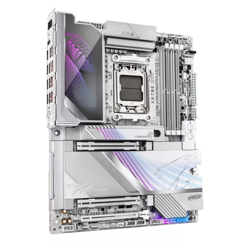 Motininė plokštė GIGABYTE X870E AORUS MASTER X3D ICE, AMD AM5, ATX