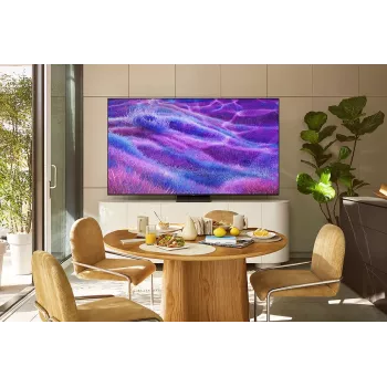 QLED televizorius Samsung GQ65QN80FAUXZG 65 col. Neo QLED Mini-LED UltraHD/4K, 100Hz, PVR, juodas