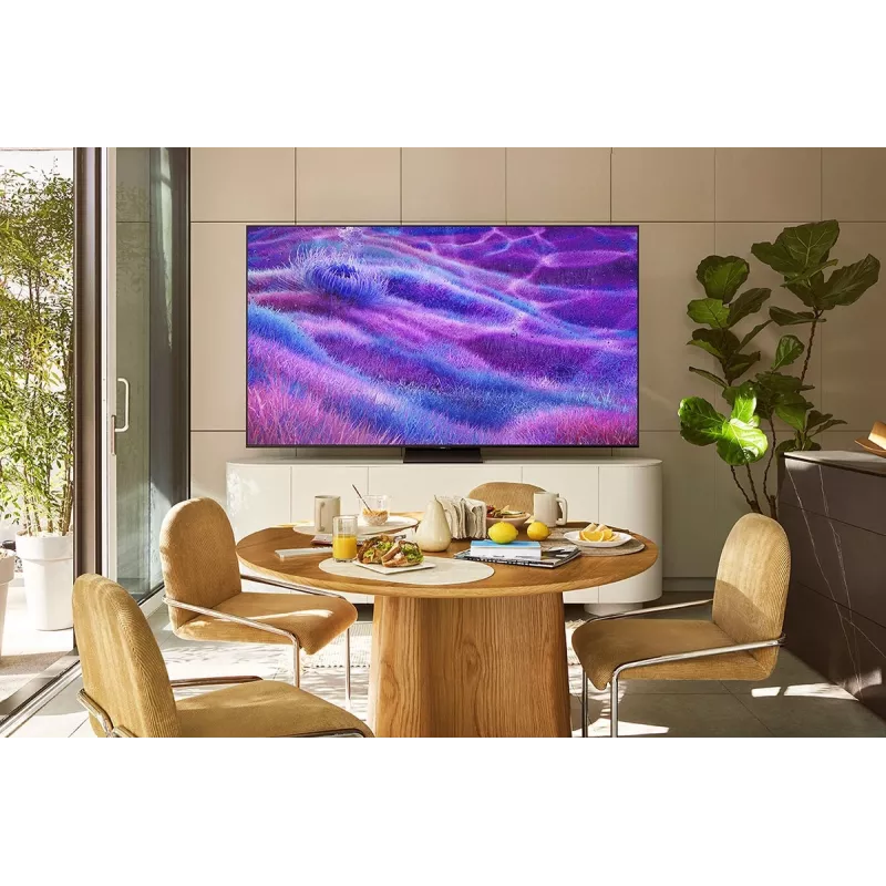 QLED televizorius Samsung GQ65QN80FAUXZG 65 col. Neo QLED Mini-LED UltraHD/4K, 100Hz, PVR, juodas