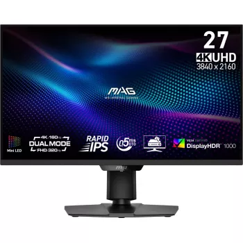 MSI MAG 274UPDF E16M kompiuterio monitorius 68,6 cm (27 colių) 3840 x 2160 pikselių 4K Ultra HD LED juodas