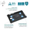 Dėklas Mobilis Galaxy Tab Active5 8'' Dangtis 360° Besisukantis Rankos Dirželis Atraminė Kojelė