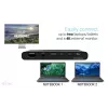 KVM prijungimo stotelė i-tec 2 kompiuteriams HDMI, USB-C sąsaja, PD 2×100 W, 4K@60 Hz, 2×USB-A