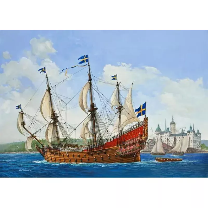 Burlaivio modelis Revell VASA Surinkimo rinkinys 1:150 Ilgis 455 mm Aukštis 345 mm