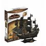 3D dėlionė CubicFun piratų laivas 'Queen Anne's Revenge' modelis T4005H, kartoninis surinkimas