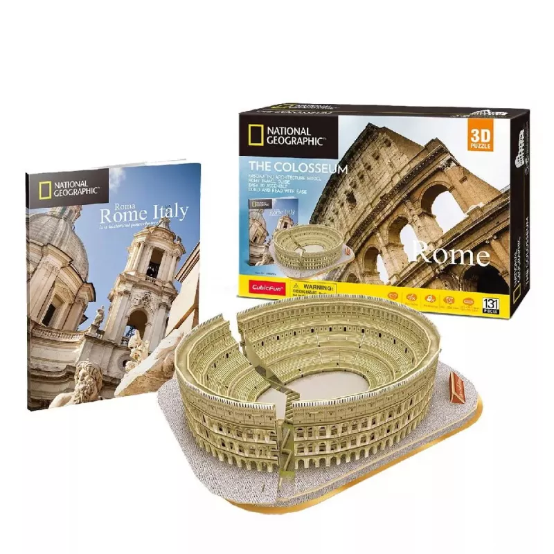3D dėlionė CubicFun Koliziejus